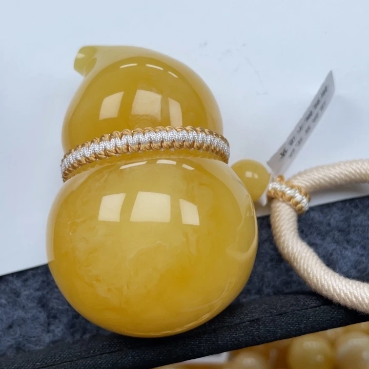 未镶嵌蜜蜡裸石蜜蜡大葫芦