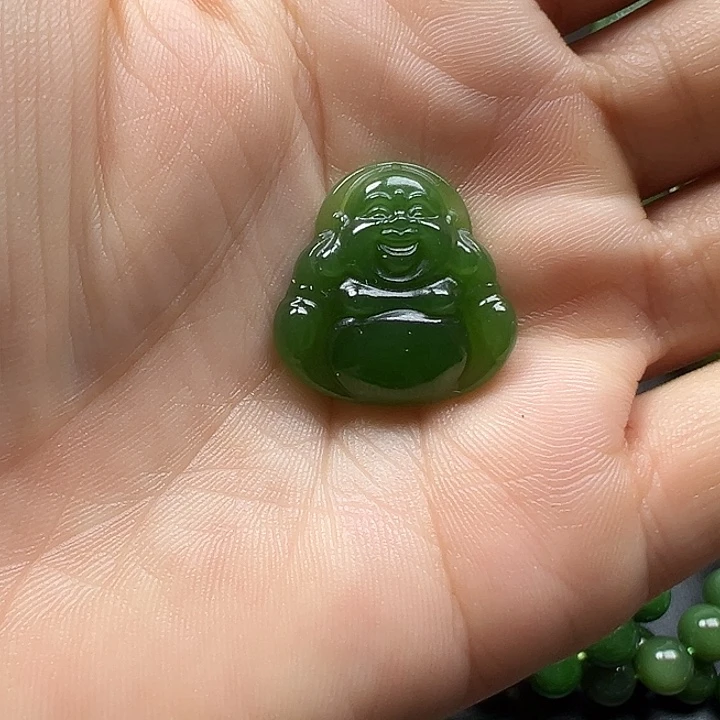 和田玉（碧玉）未镶嵌颈饰