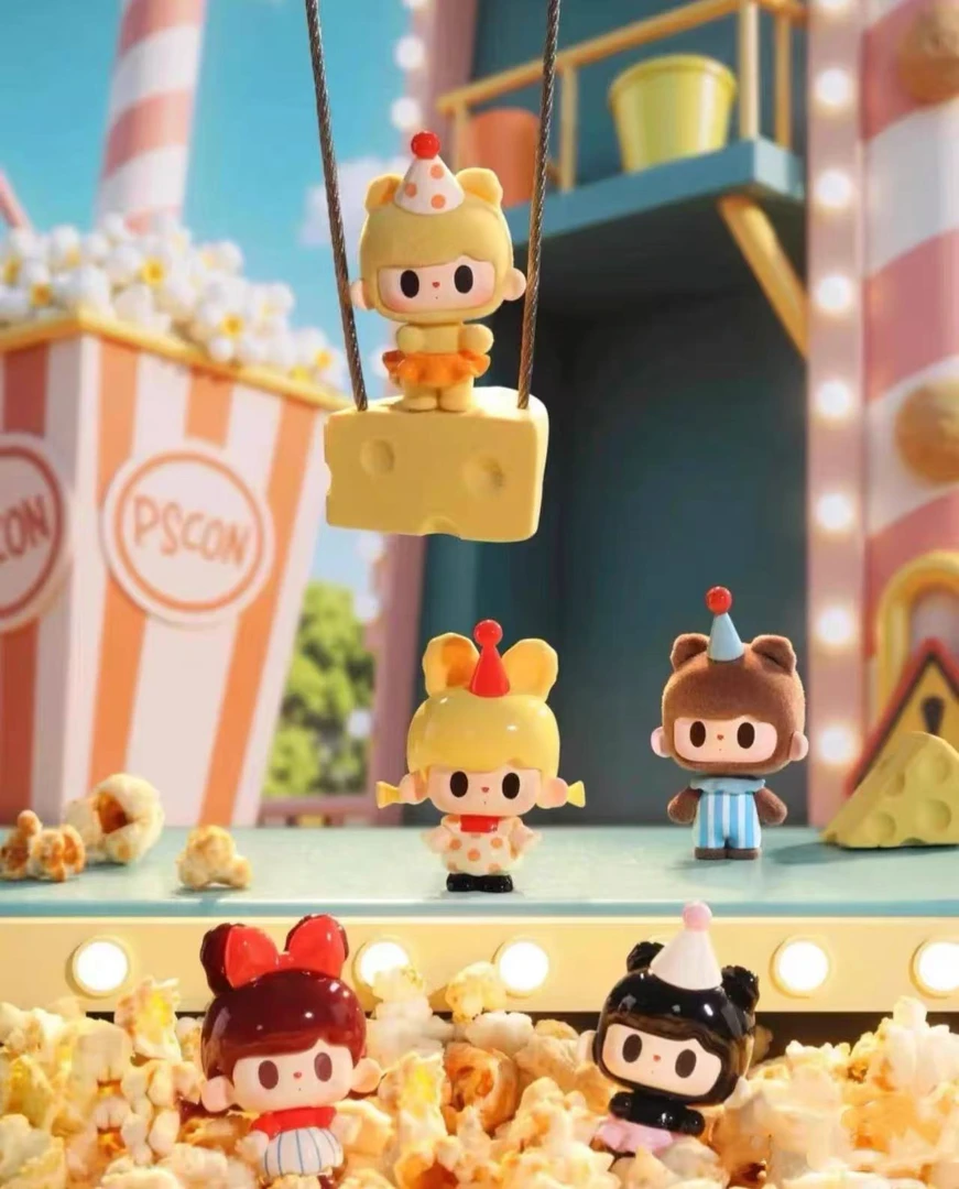 【代拆】TUTUBEAR兔兔熊二代童心游乐园萌粒可爱潮玩盲盒