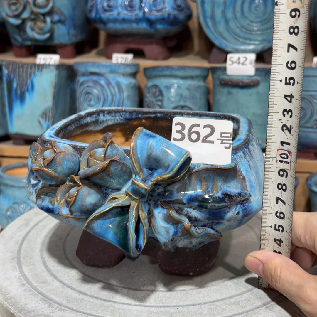 尚雅陶坊多肉花盆，内口14×12