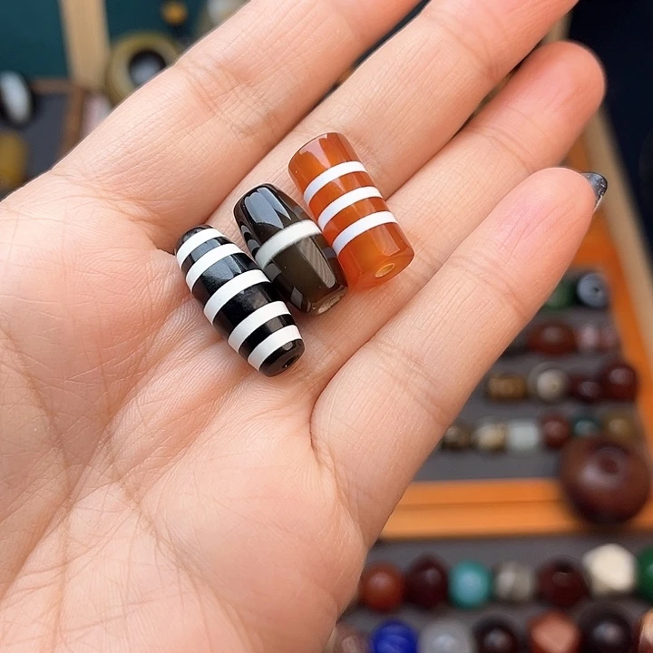 玛瑙/玉髓珠宝半成品未镶嵌1*7