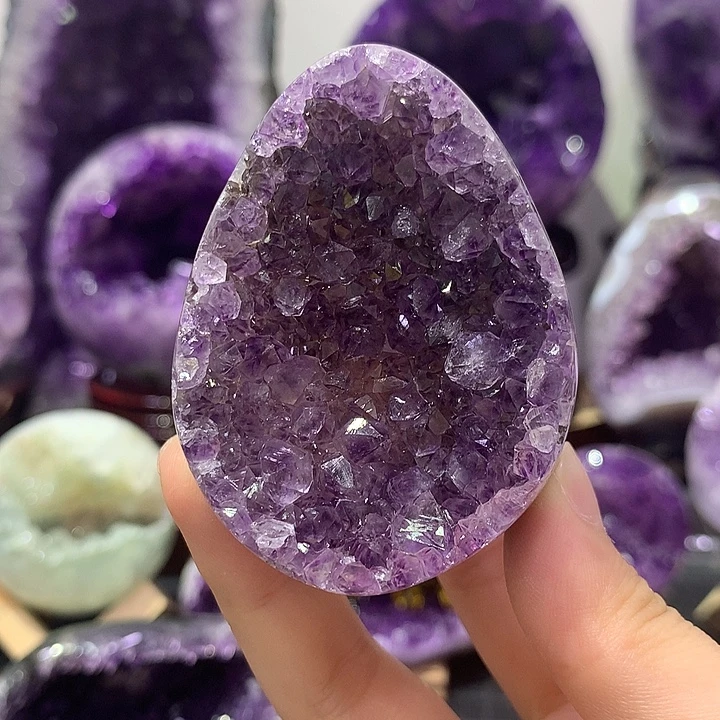 未镶嵌珠宝半成品紫晶