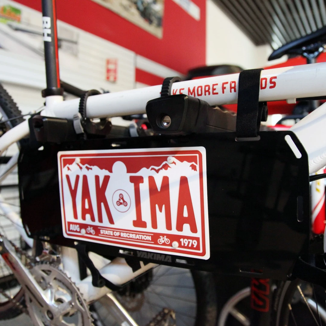 国内版牌照伙伴 自行车尾架用