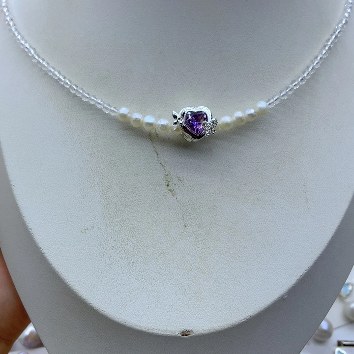 淡水珍珠未镶嵌颈饰