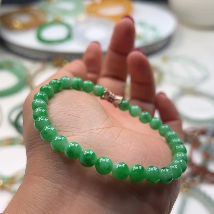 禾***玉定制翡翠未镶嵌卡6.3