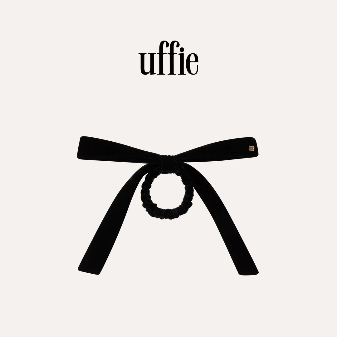 UFFIE于绘 丝绒丝带发圈