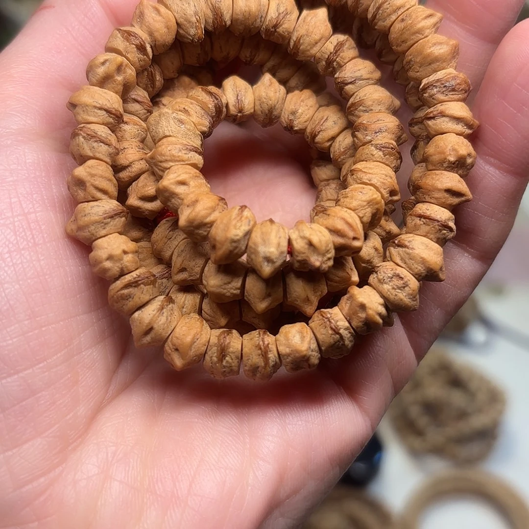 吊坠柏香籽/百香籽藏切红皮红芽长串