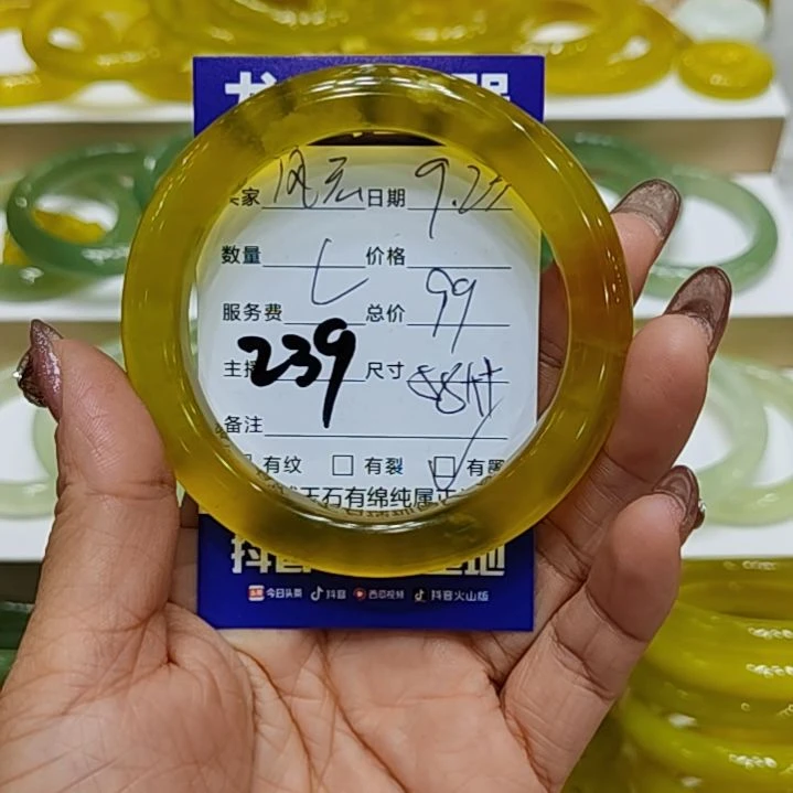 【闪购商品】未镶嵌岫玉手镯我****云岫玉