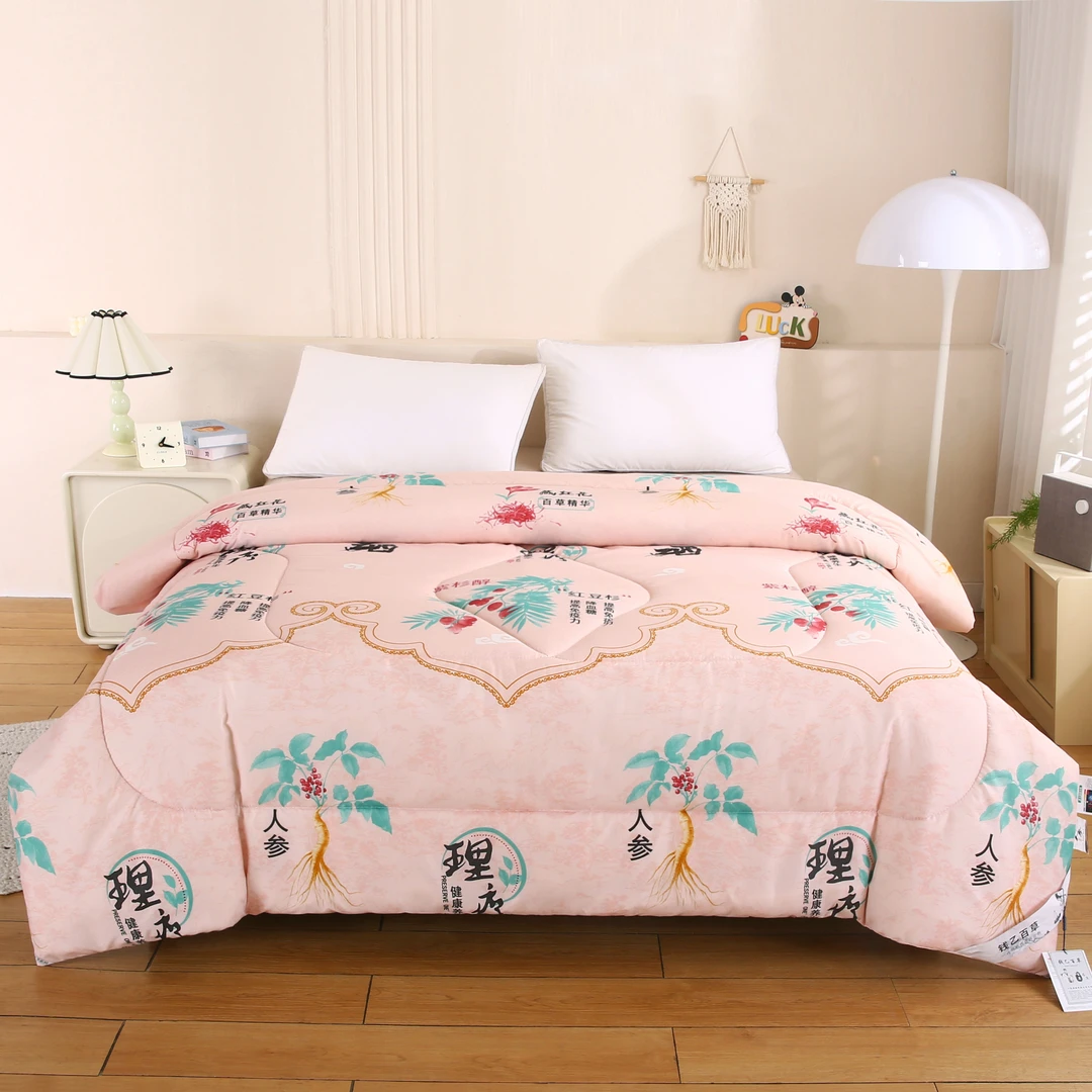 【钱乙百草】巴马富硒人参被被子高级感