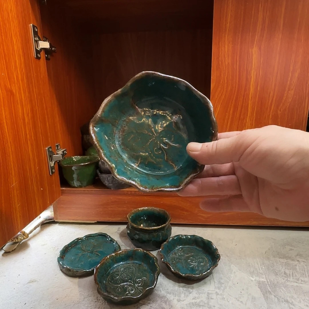 促***员纯手工咖啡杯盘碗