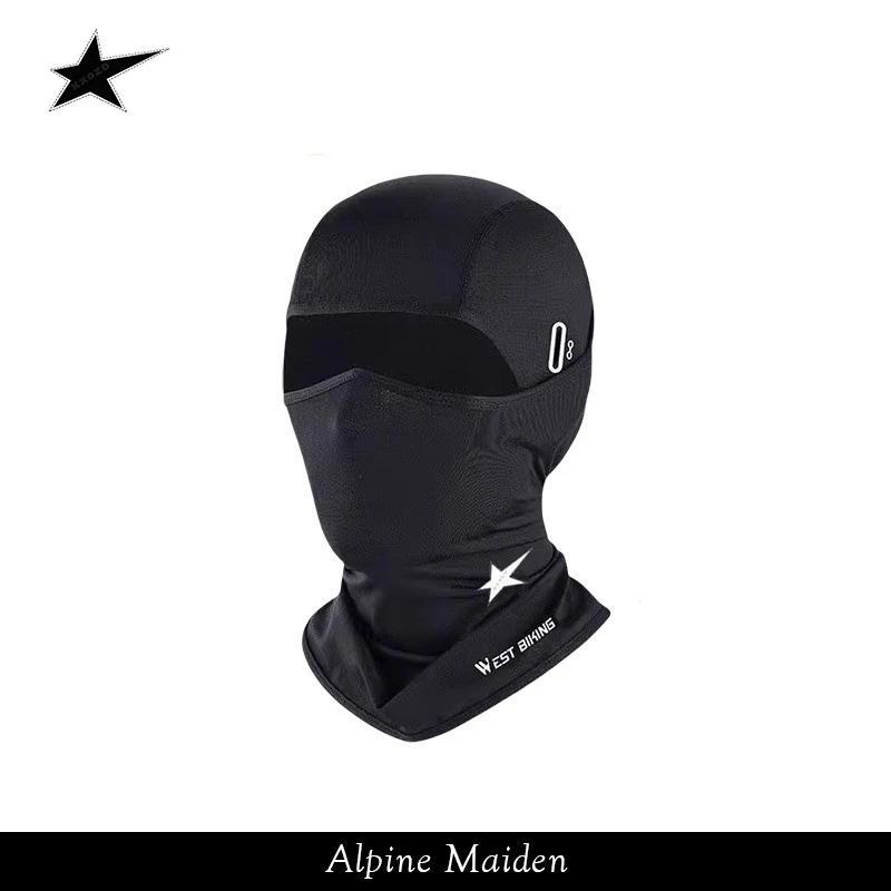 A星Alpine Maiden摩托车男女防晒透气骑行头套春夏季面罩正品现货