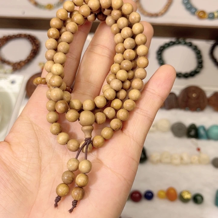 檀香木手串/手链印度老山檀香