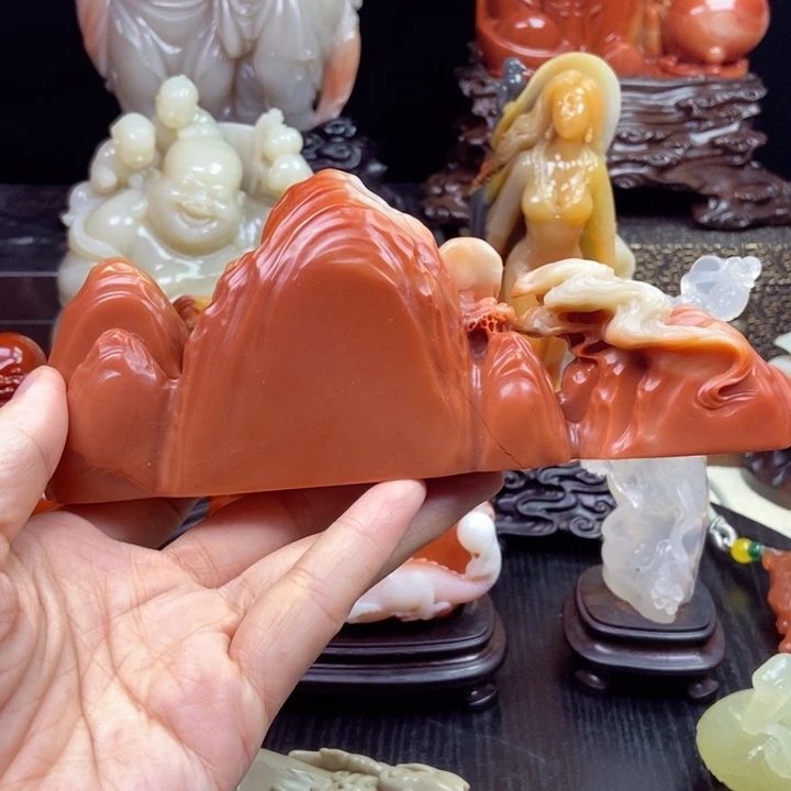 寿山石八方来财。……………………