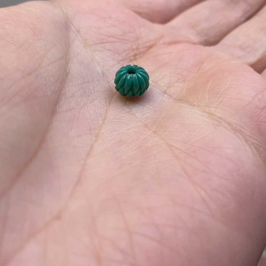 绿松石未镶嵌绿松石吞噬珠