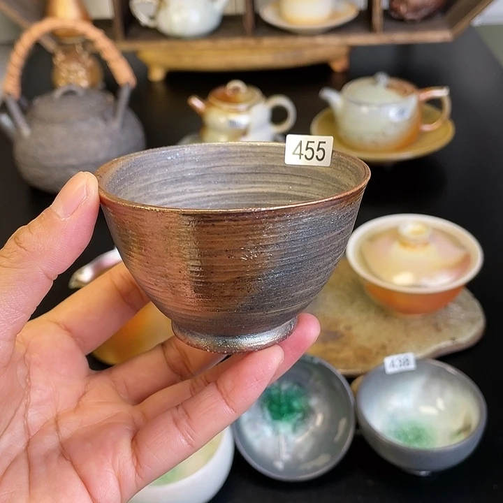 燃薪柴烧茶器主人杯