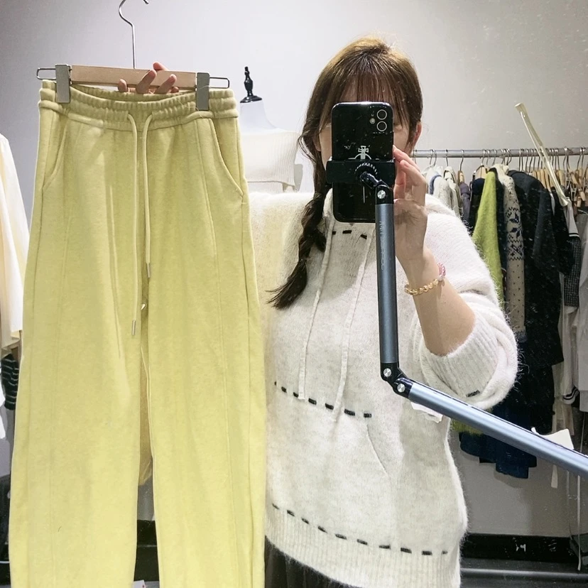 【闪购商品】黄色裤子