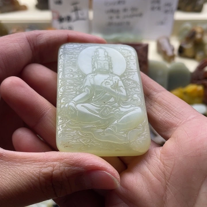 蛇纹石玉颈饰未镶嵌58