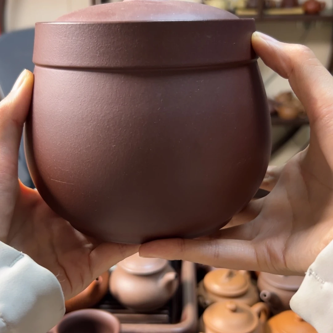 紫砂茶壶见**走紫砂茶叶罐