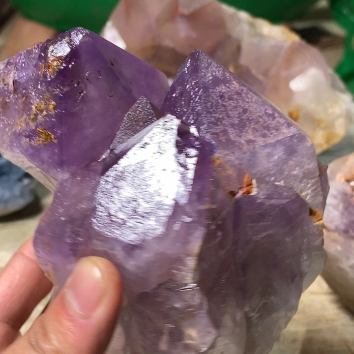 紫晶未镶嵌大型摆件（非配饰）