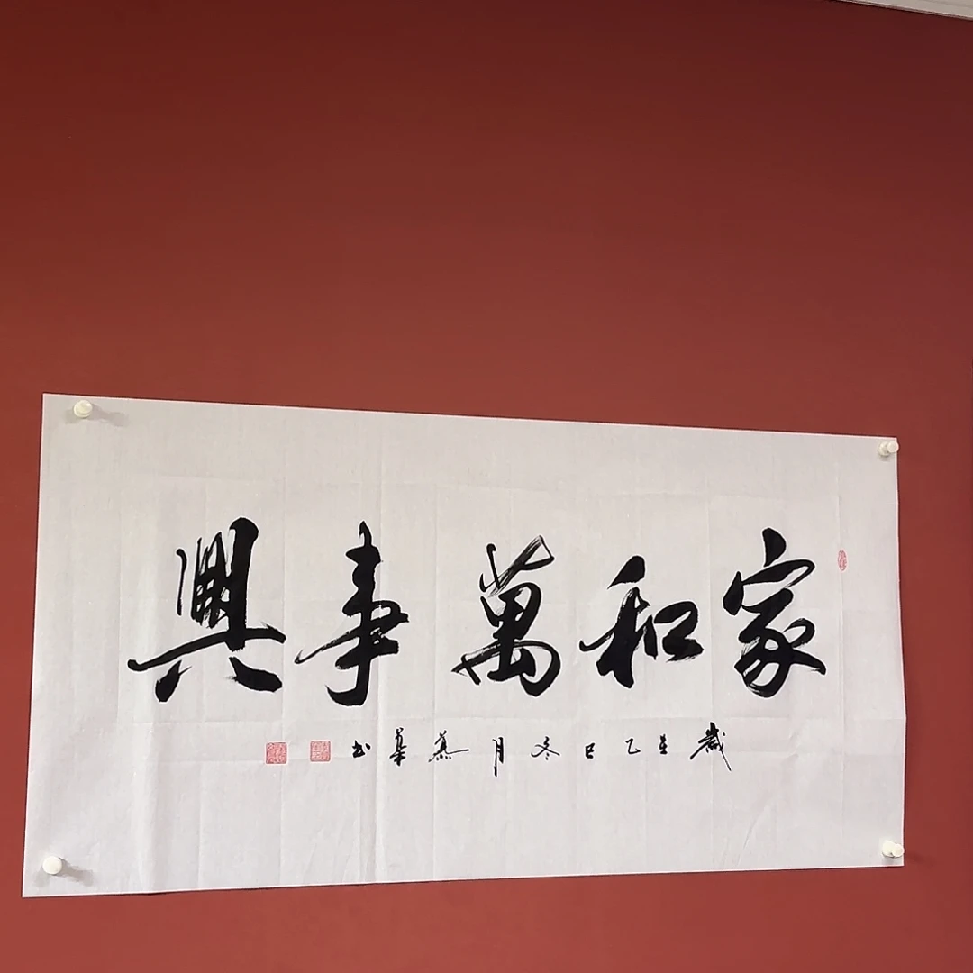书法直播书法作品