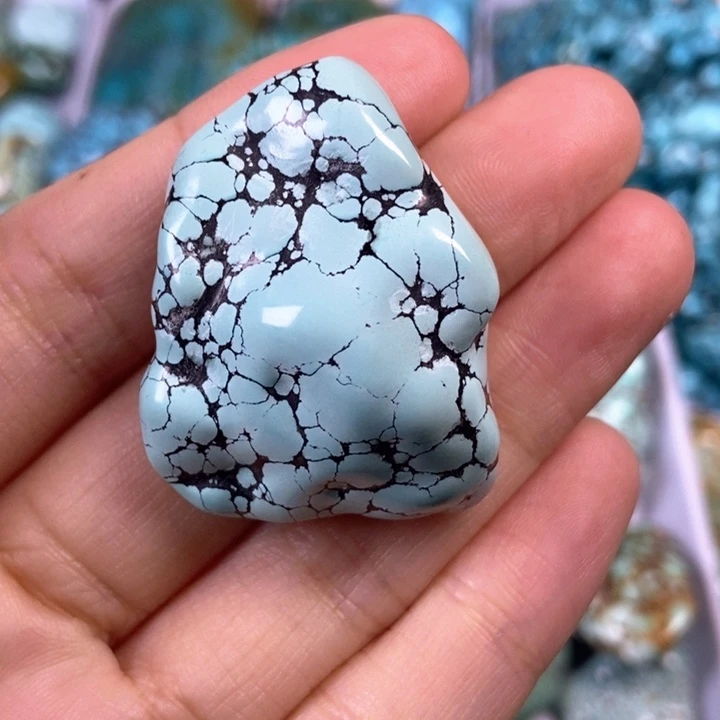 绿松石未镶嵌颈饰