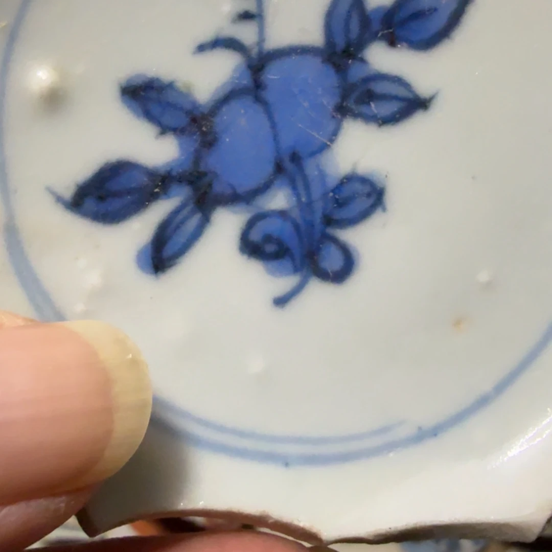 瓷片景德镇陶瓷碎片一片