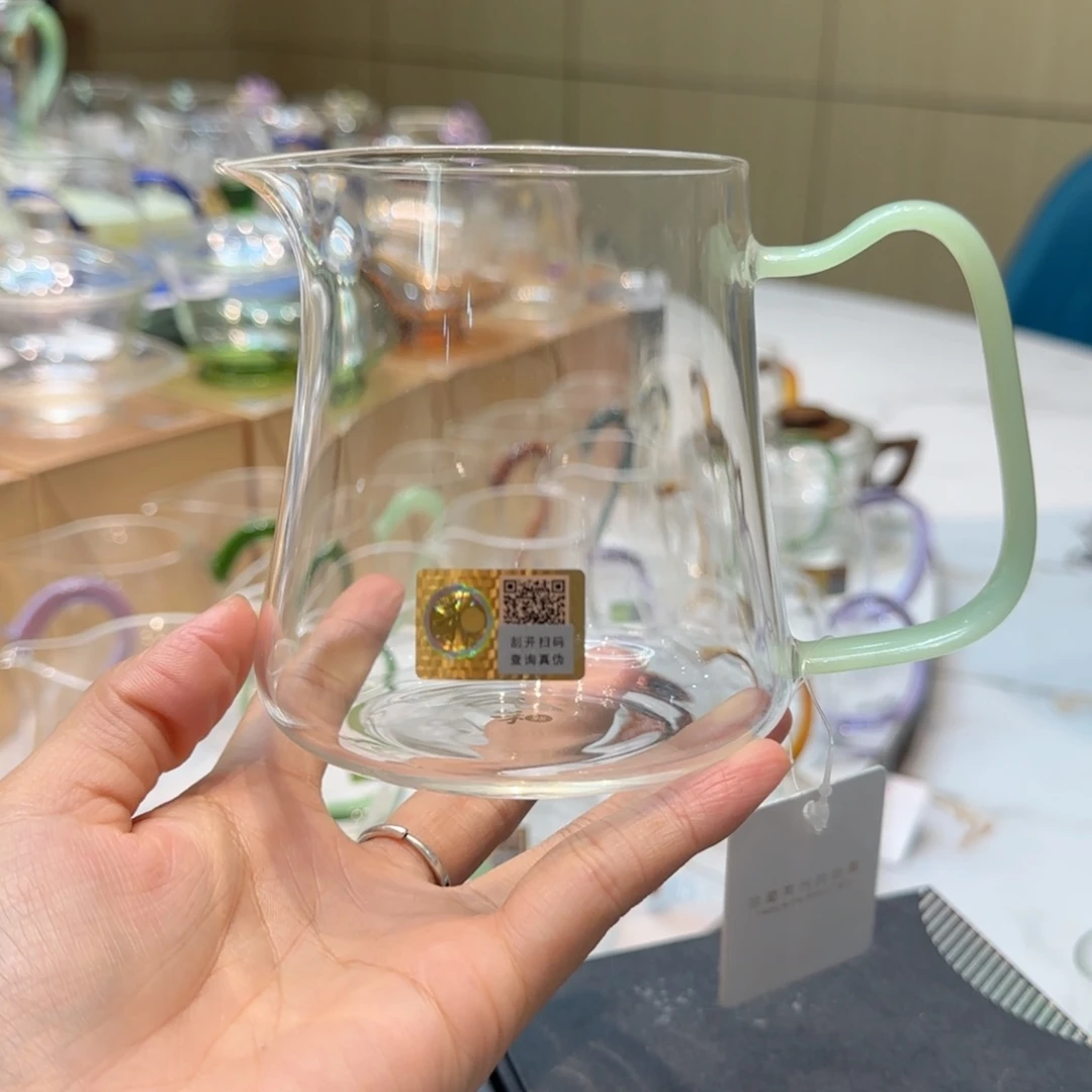 禾器浅玉色卓然公道杯