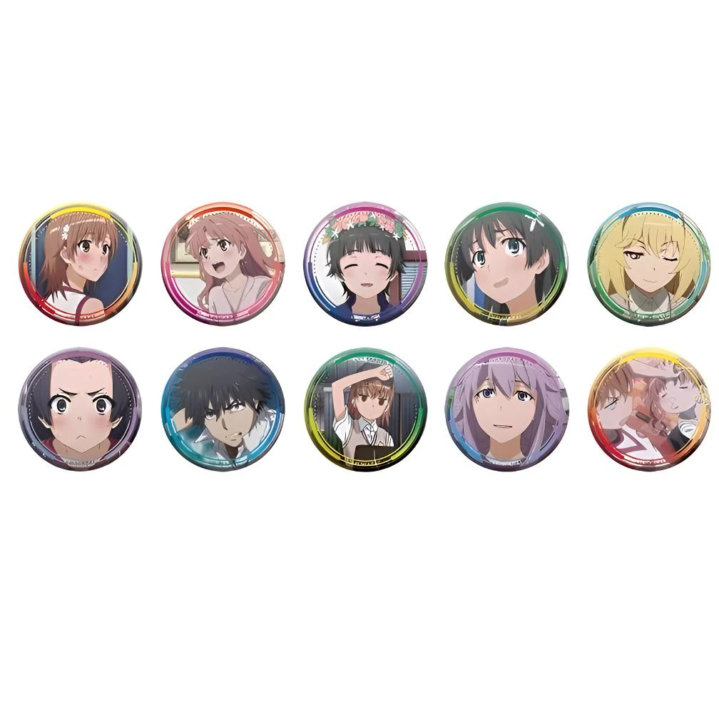 （代拆）某科学的超电磁炮彩圈吧唧徽章盲抽