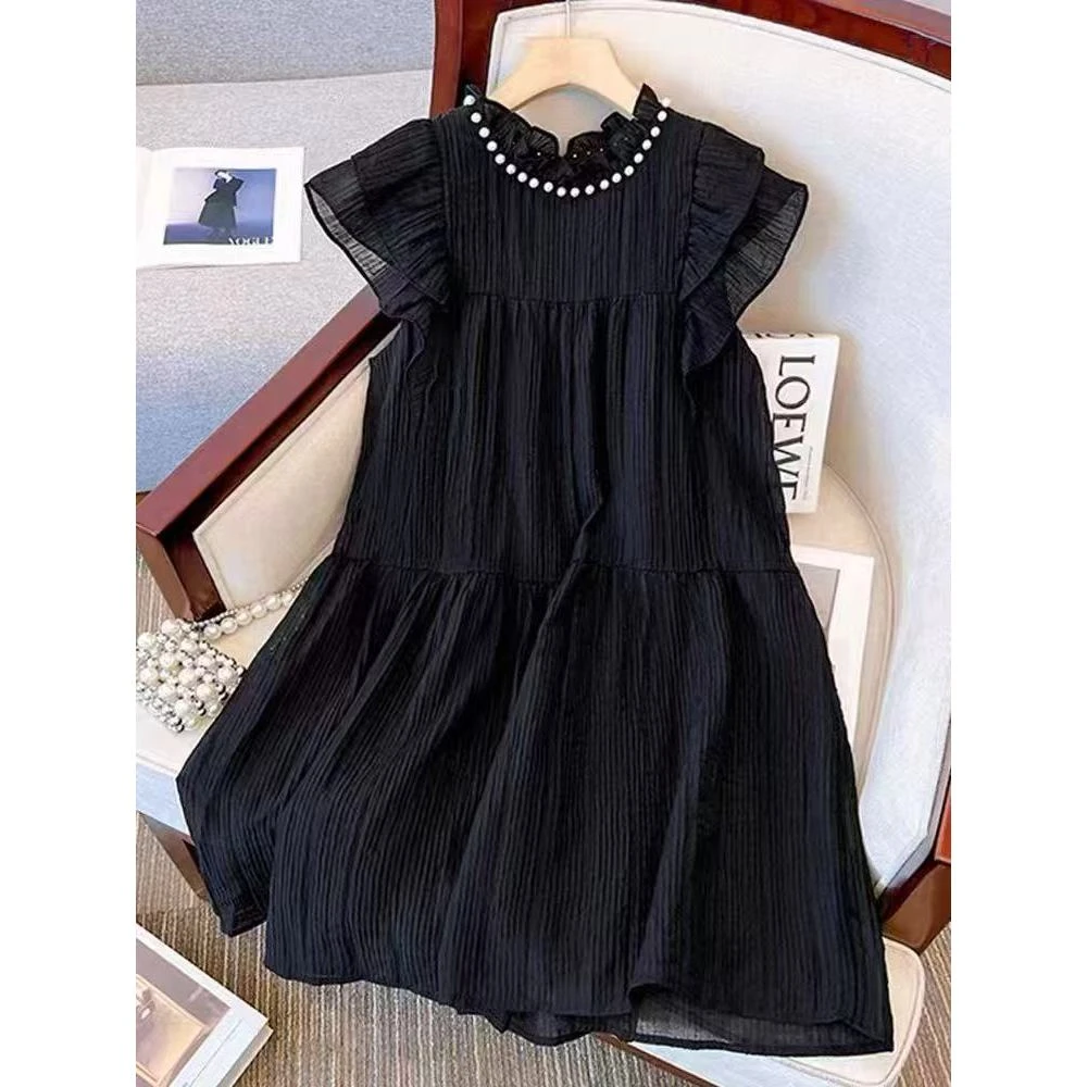 王美丽专享大码定制显瘦遮肉仙女裙2561