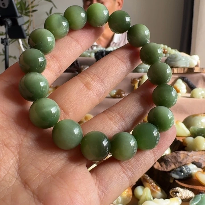 未镶嵌手链和田玉（糖玉）