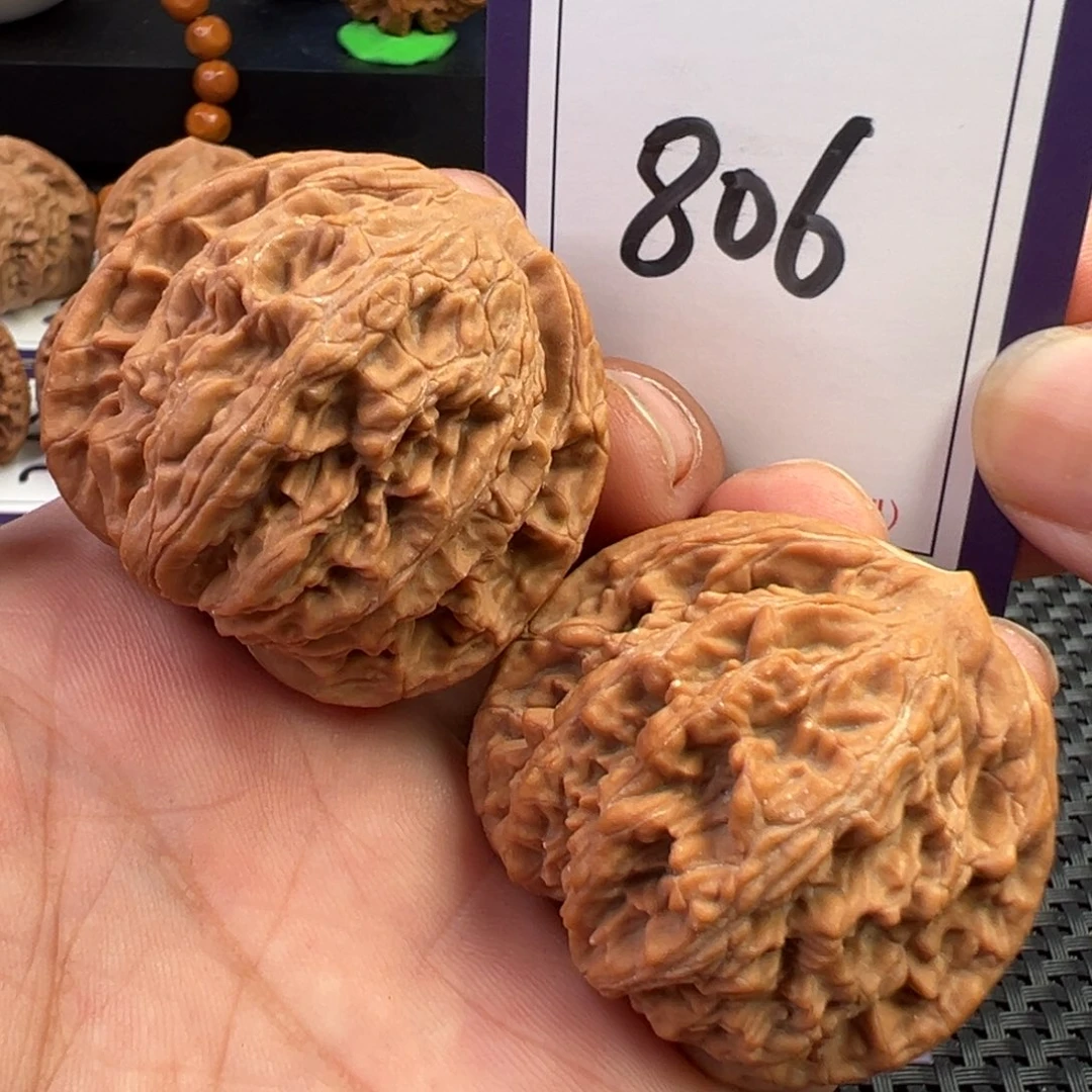 把件桃核全品麦穗虎头43尺寸806号