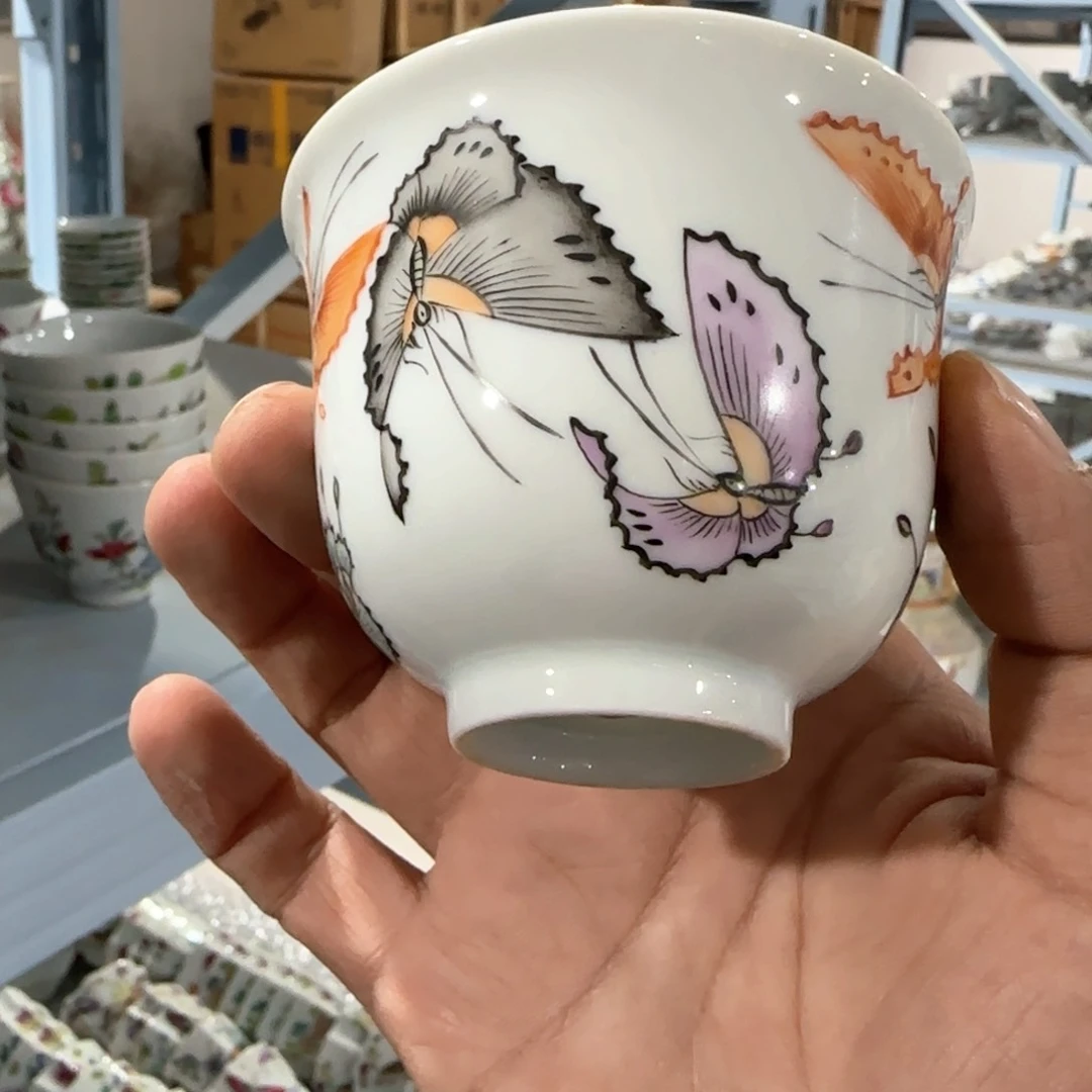 瓷片摆件手绘瓷器全部处理了吧