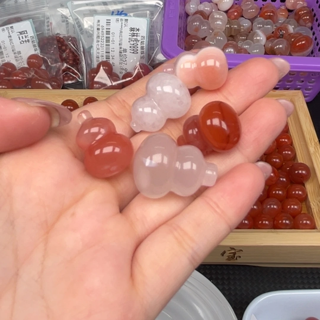 南红玛瑙未镶嵌吊坠(不含链)