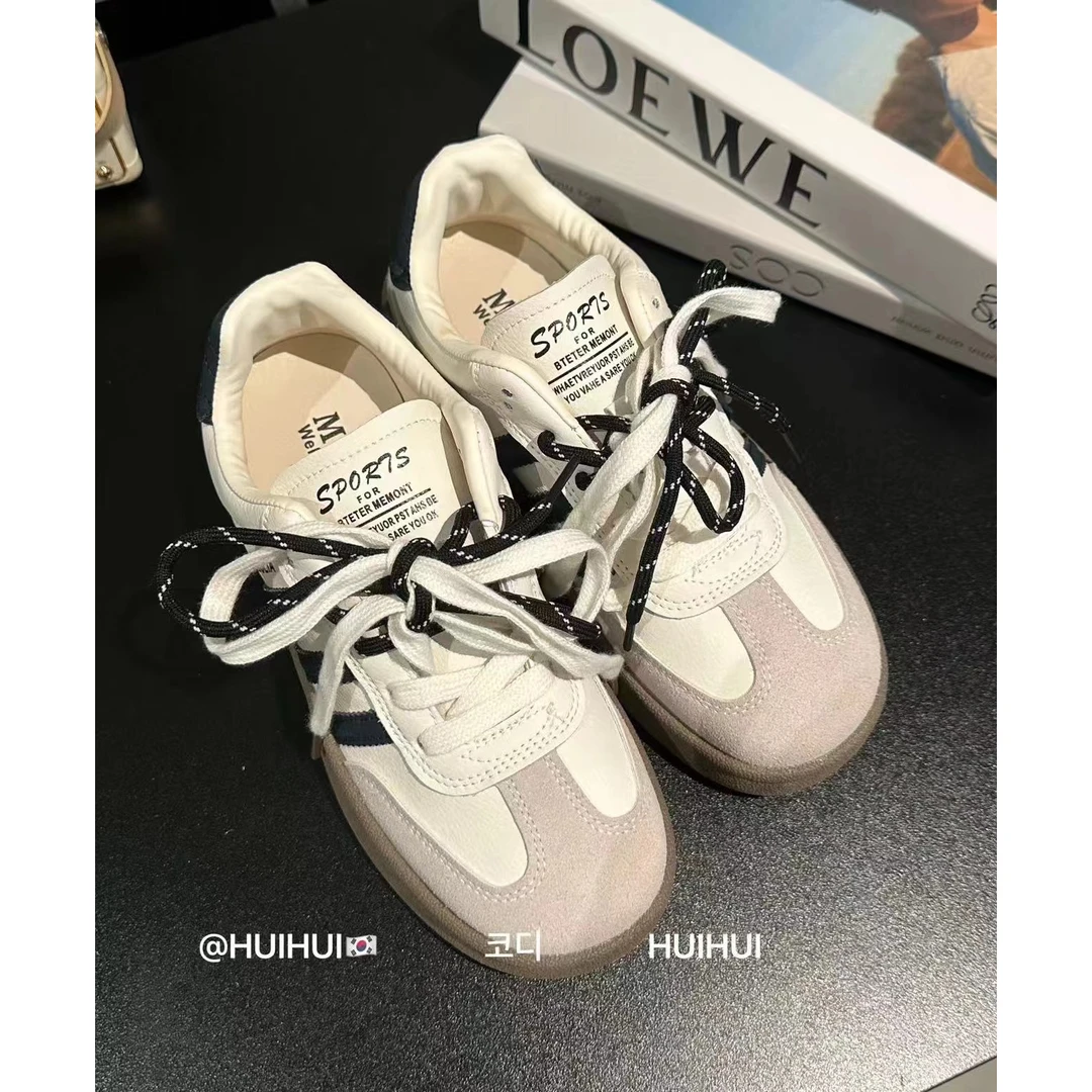 HuiHui【巧妙搭配】三条杠阿甘鞋板鞋厚底增高码数偏小一码（A793）