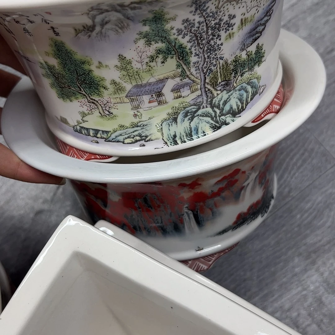 雅***今紫砂花盆747号瑕疵2个口不正处理介意勿拍