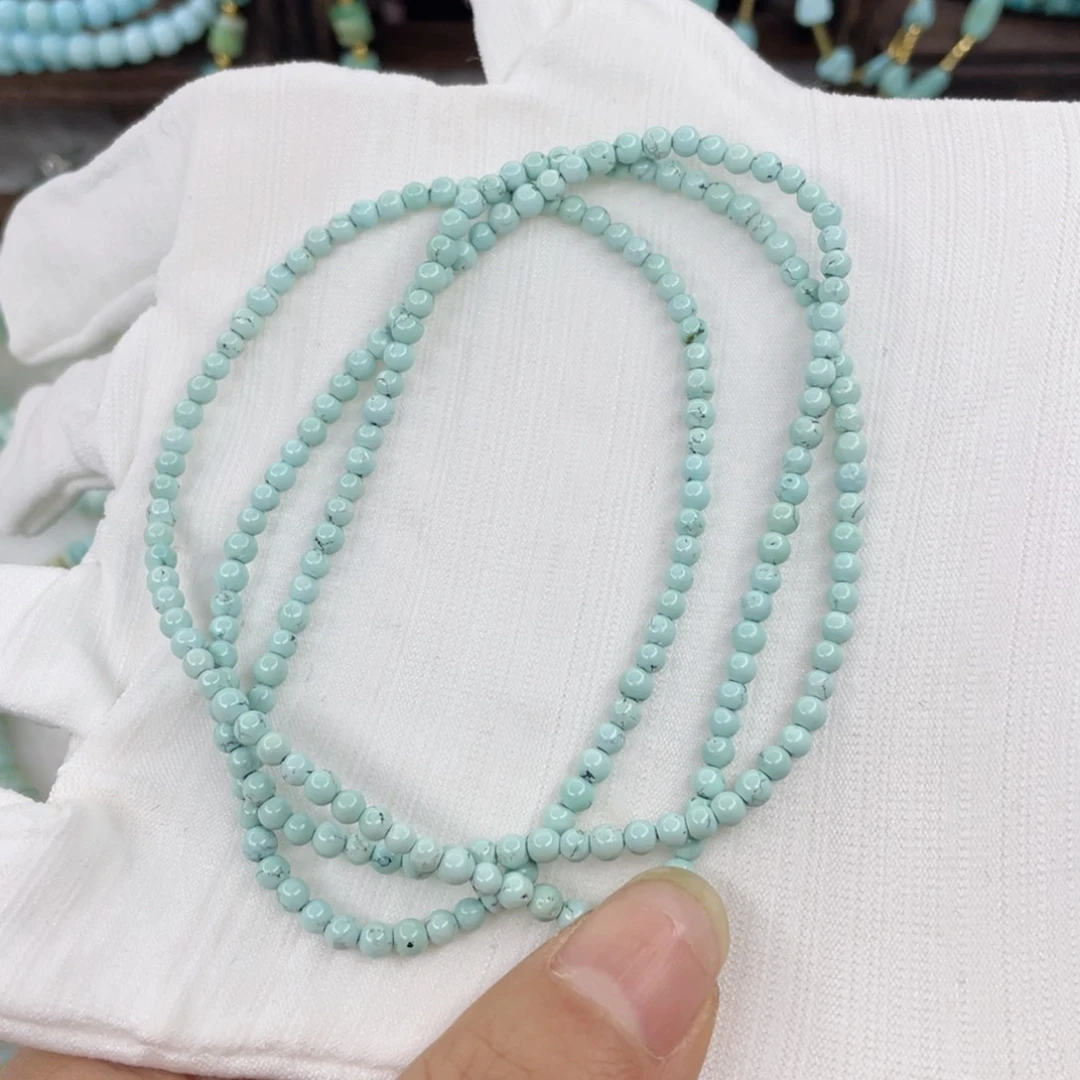 绿松石未镶嵌颈饰