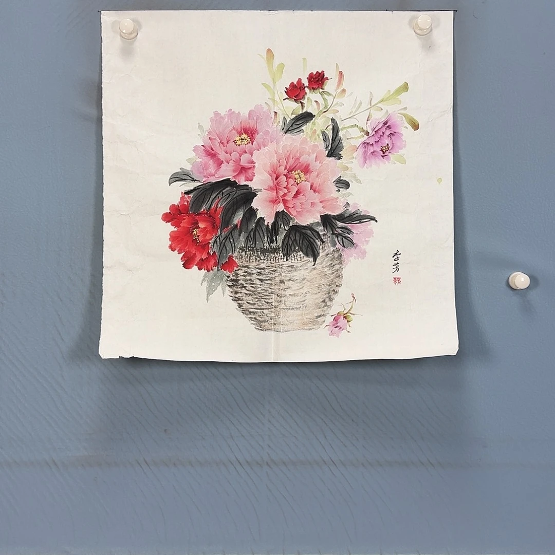 国画471 牡丹一如你初