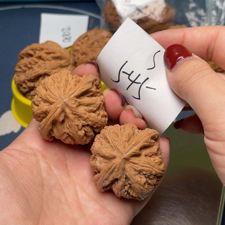 文玩核桃把件粗筋42