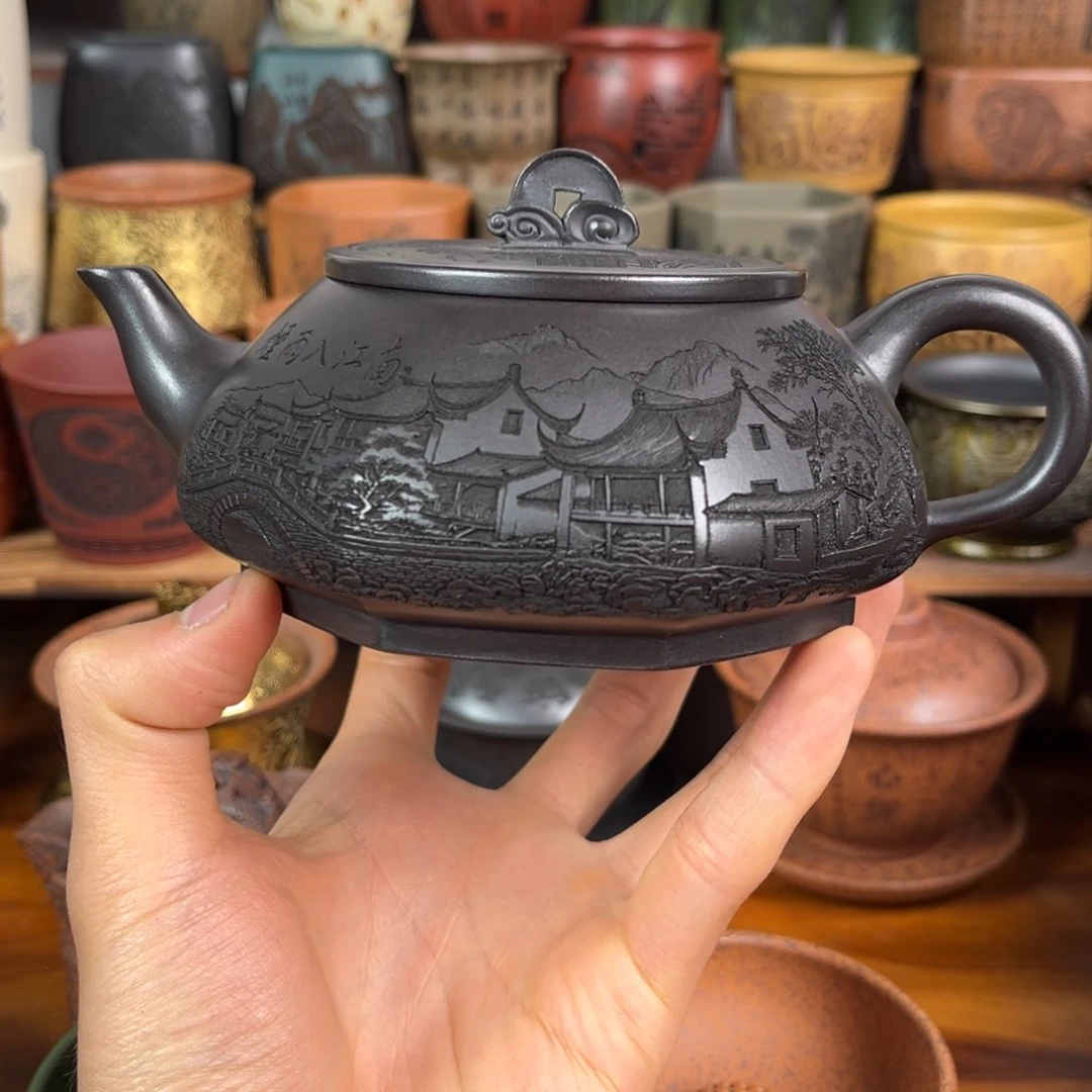 茶杯紫砂宜兴原矿紫砂杯茶具