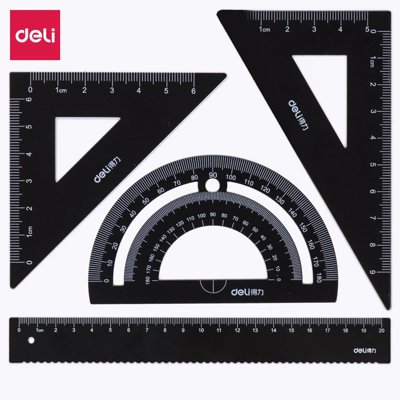 得力79522金属套尺20cm