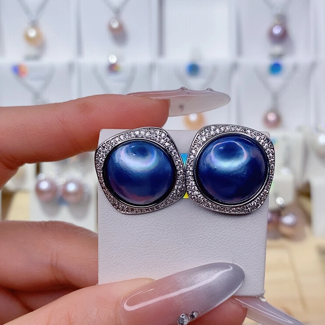 v***v淡水珍珠未镶嵌耳饰