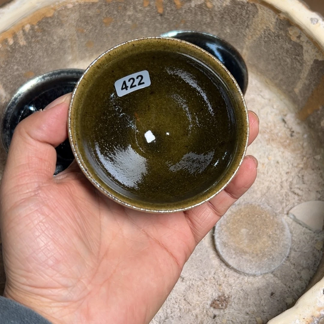 茶盏龙窑柴烧自然还422