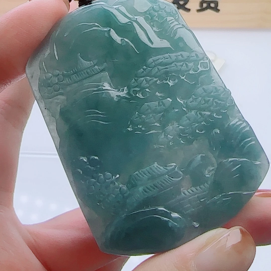 翡翠未镶嵌颈饰11111111111111