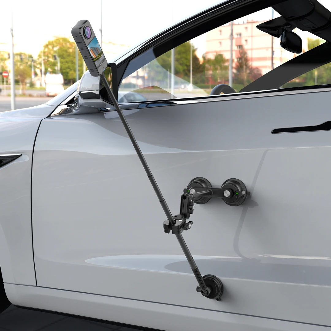 吸盘磁吸全景第三人称视角双大疆pocket3大疆运动相机配件