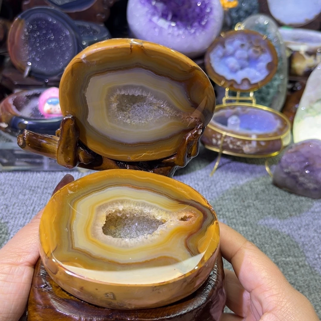 摆件紫晶未镶嵌水晶