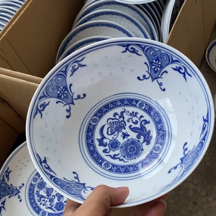 碗景德镇高温细白瓷餐具