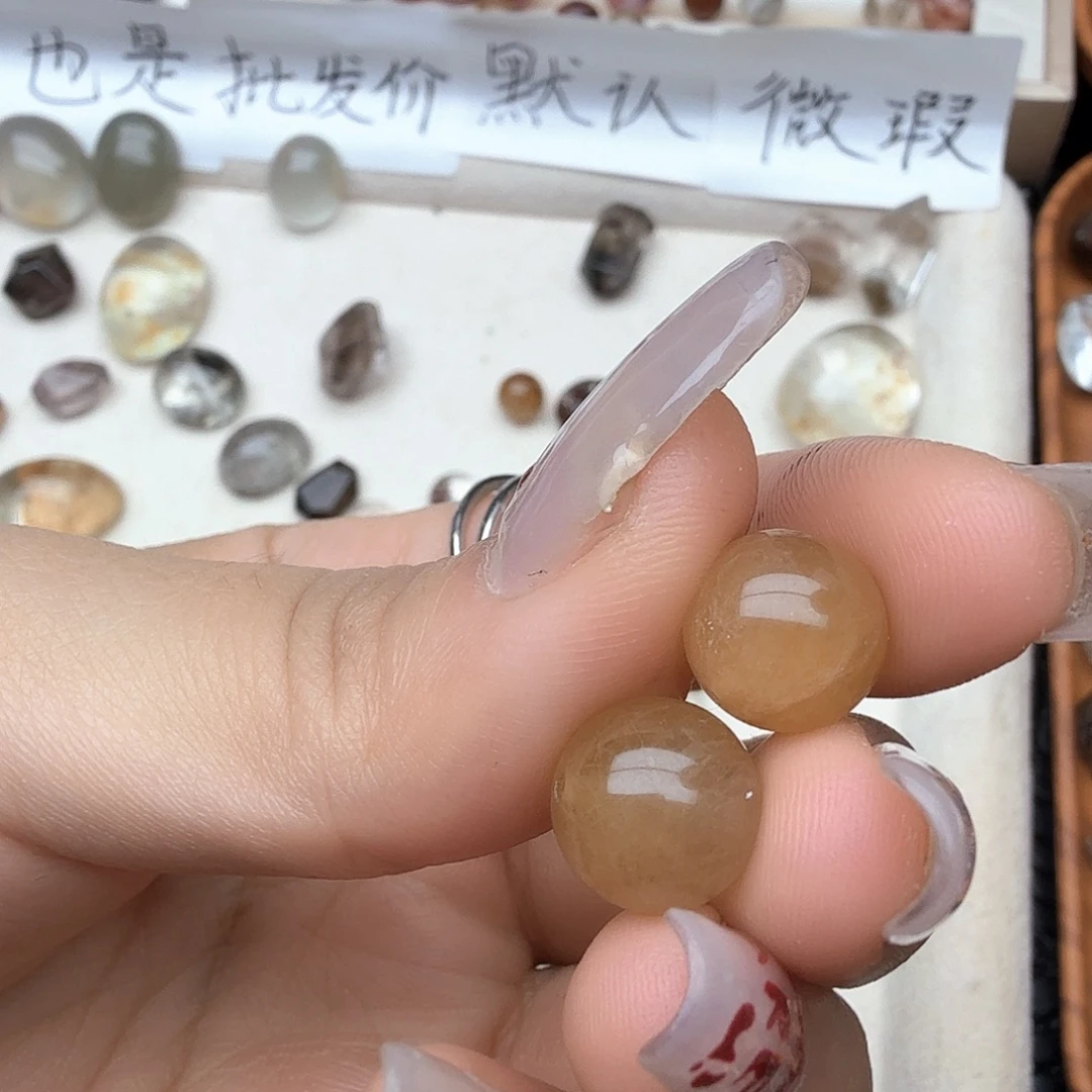 好***子未镶嵌珠宝半成品水晶
