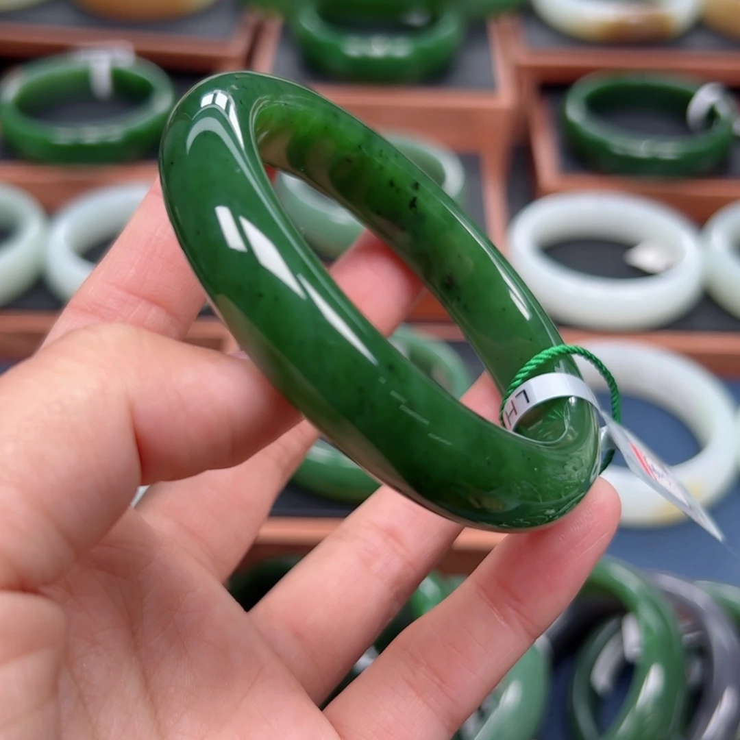 未镶嵌手镯和田玉（碧玉）5859