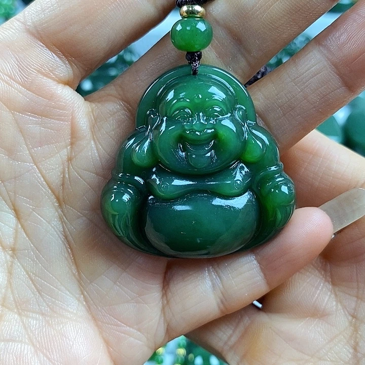 吊坠(不含链)未镶嵌和田玉（碧玉）39