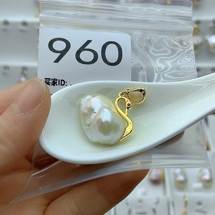 淡水珍珠颈饰银S925镶嵌